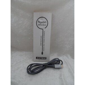 4K DisplayPort To HDMI Cable 6' Nylon Braided UHD 2K@120Hz 4K@30Hz